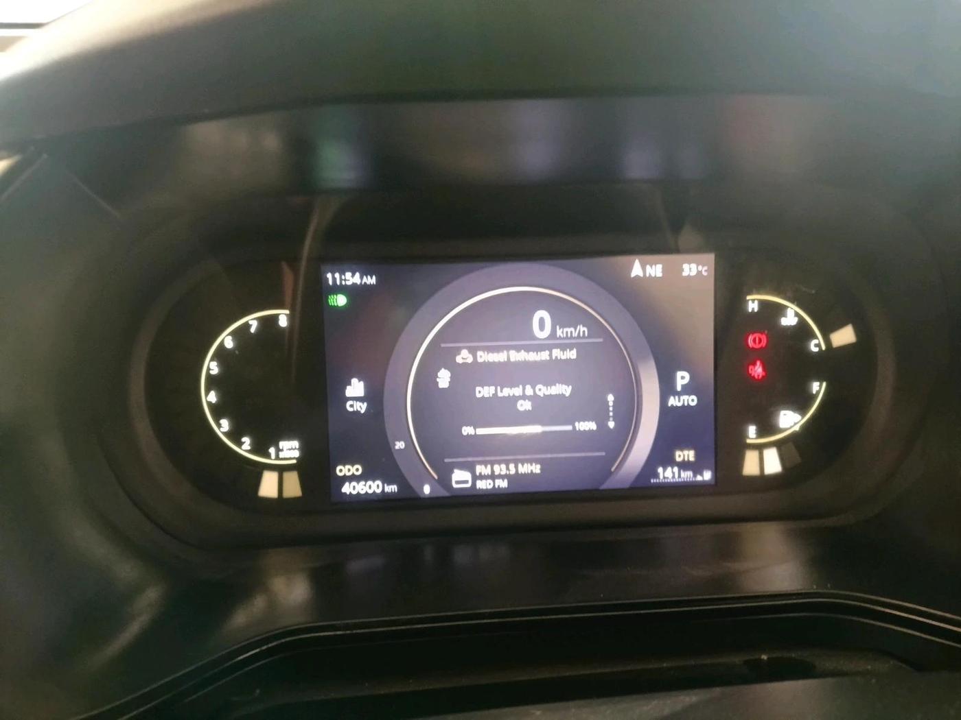 2023 Tata Harrier XZA PLUS RED DARK EDITION , Diesel, Automatic, 40,600 km, interior