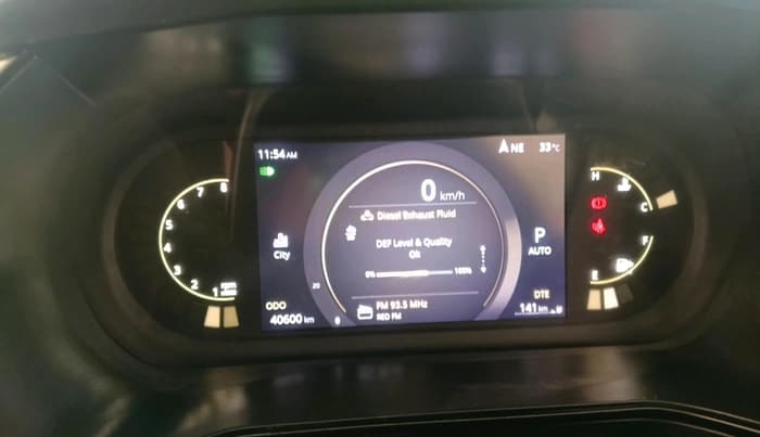 2023 Tata Harrier XZA PLUS RED DARK EDITION , Diesel, Automatic, 40,600 km, interior