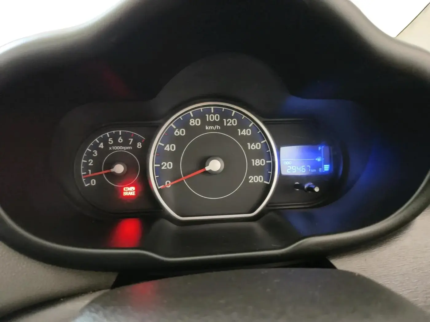 2011 Hyundai i10 MAGNA 1.2, Petrol, Manual, 29,467 km, interior