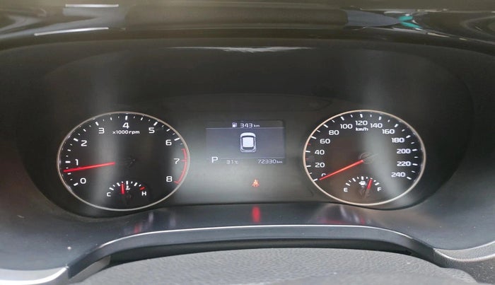 2019 KIA SELTOS HTX IVT 1.5 PETROL, Petrol, Automatic, 72,330 km, interior