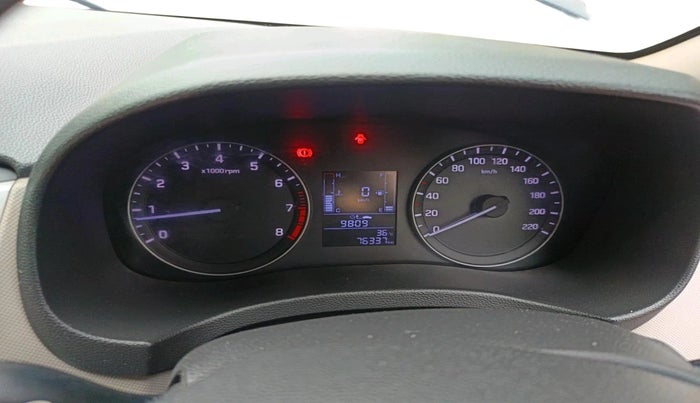 2017 Hyundai Creta SX PLUS 1.6 PETROL, Petrol, Manual, 76,337 km, interior