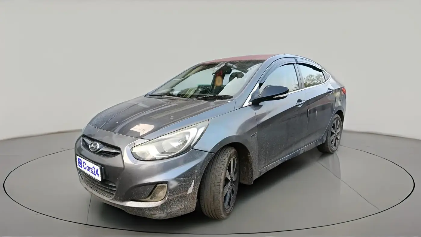 2012 Hyundai Verna FLUIDIC 1.6 CRDI SX, Diesel, Manual, 64,312 km, exterior