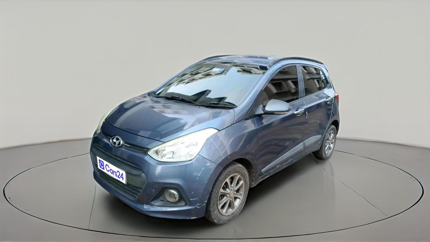 2014 Hyundai Grand i10 ASTA (O) 1.2 KAPPA VTVT, Petrol, Manual, 50,013 km, exterior