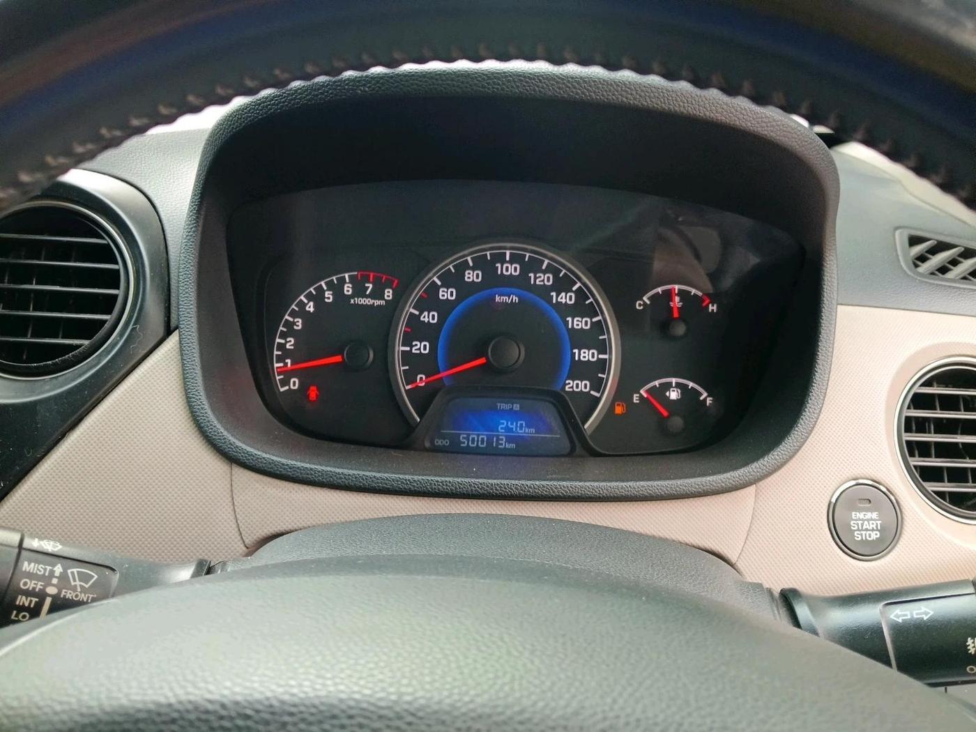 2014 Hyundai Grand i10 ASTA (O) 1.2 KAPPA VTVT, Petrol, Manual, 50,013 km, interior