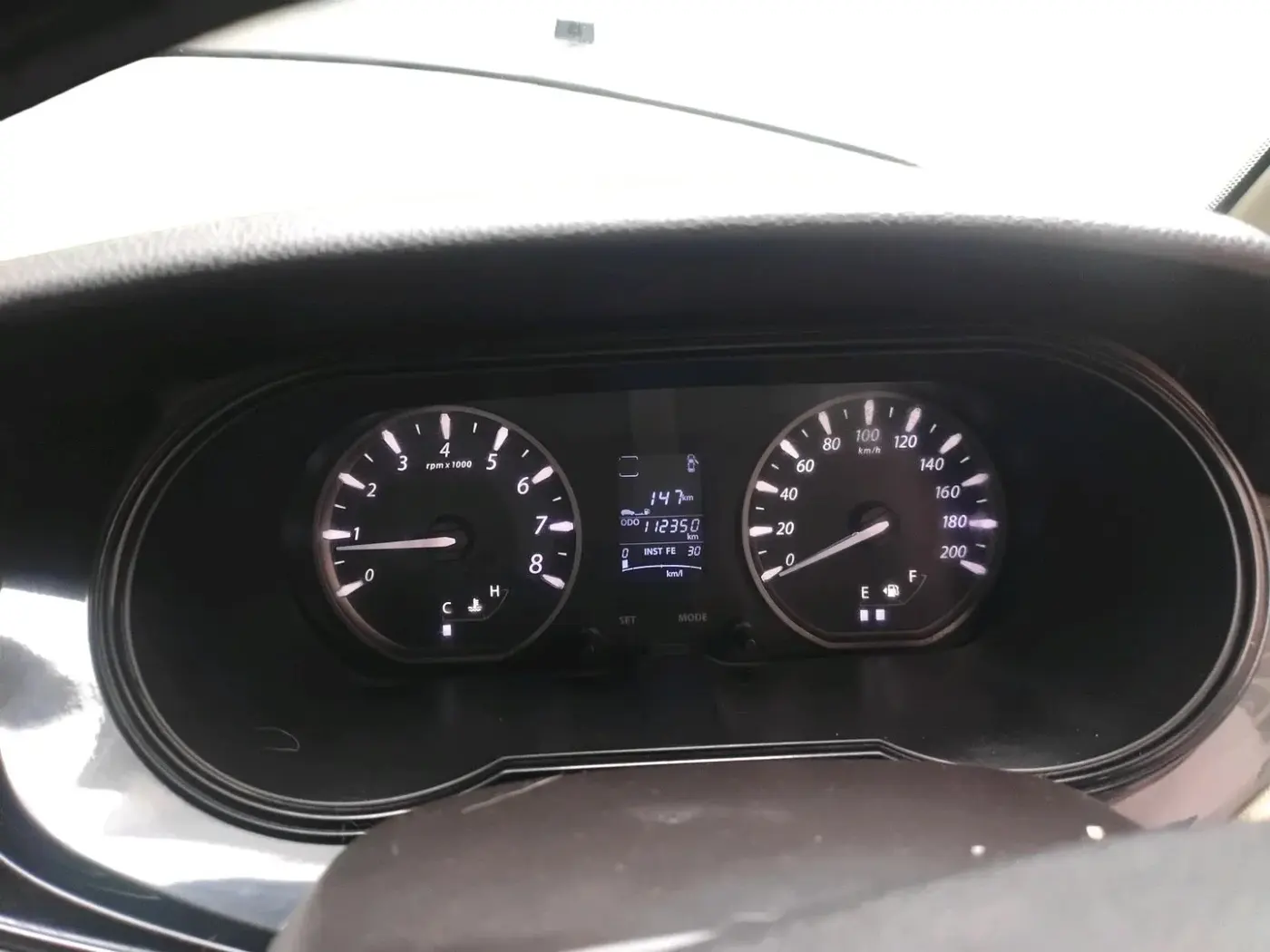 2017 Tata Zest XE 75PS DIESEL, Diesel, Manual, 1,12,350 km, interior