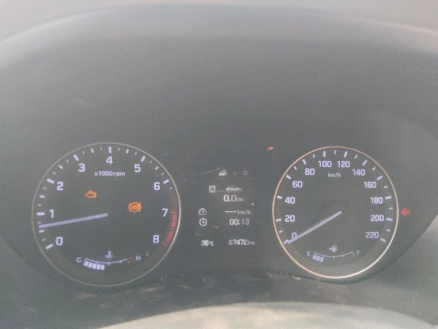 2016 Hyundai Elite i20 ASTA 1.2, CNG, Manual, 67,472 km, interior