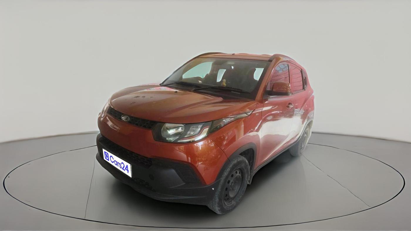 2017 Mahindra Kuv100 K4 6 STR, Petrol, Manual, 77,404 km, exterior
