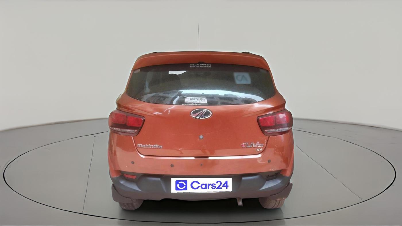 2017 Mahindra Kuv100 K4 6 STR, Petrol, Manual, 77,404 km, exterior