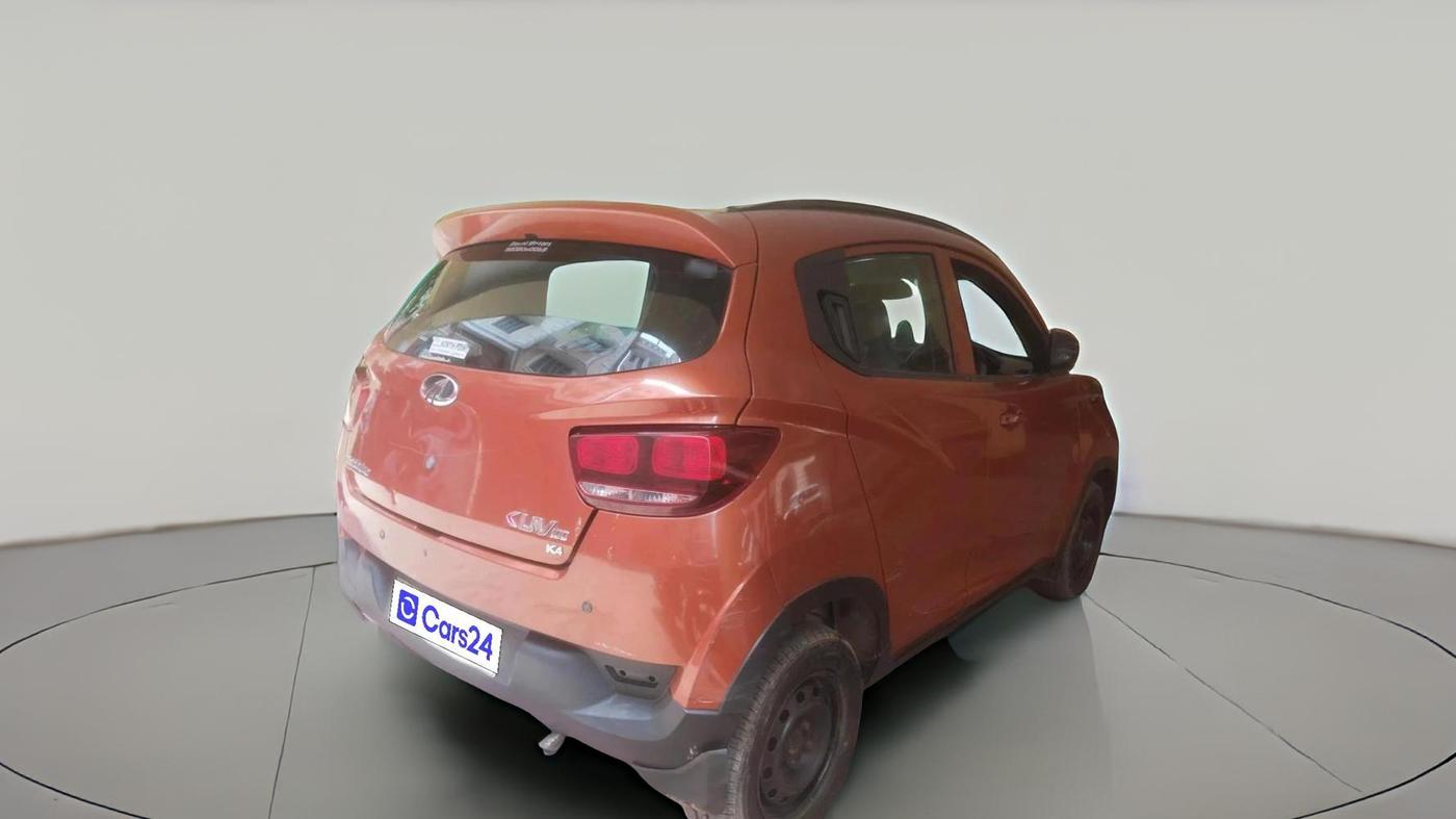 2017 Mahindra Kuv100 K4 6 STR, Petrol, Manual, 77,404 km, exterior