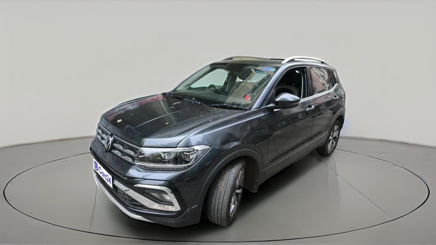 2023 Volkswagen TAIGUN TOPLINE 1.0 TSI AT, Petrol, Automatic, 9,290 km, exterior