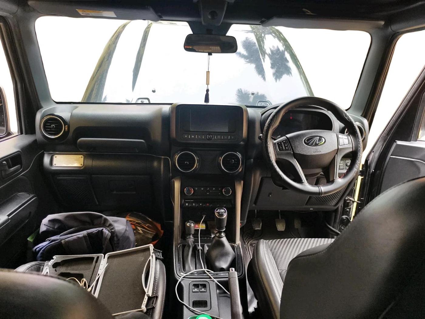 2022 Mahindra Thar LX HT PETROL 4WD MT, Petrol, Manual, 27,803 km, interior