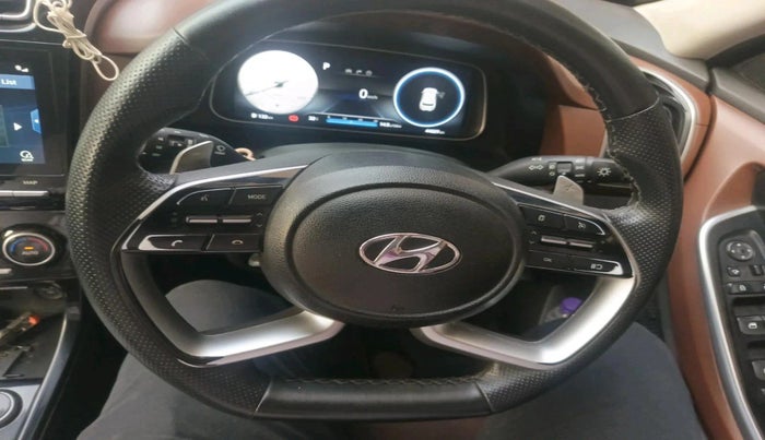 2022 Hyundai ALCAZAR PLATINUM(O) 7STR 2.0 AT, Petrol, Automatic, 44,029 km, interior