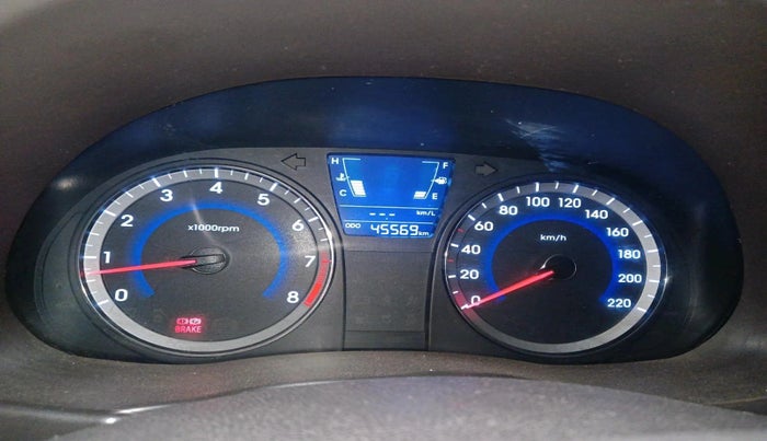 2017 Hyundai Verna 1.6 VTVT SX, Petrol, Manual, 45,569 km, interior