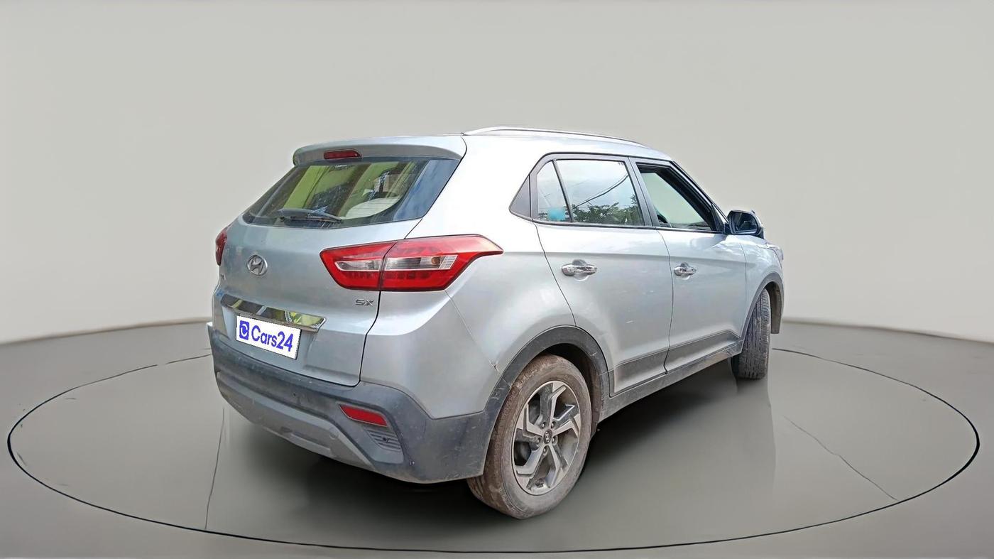 2019 Hyundai Creta SX (O) 1.6 PETROL, Petrol, Manual, 60,731 km, exterior