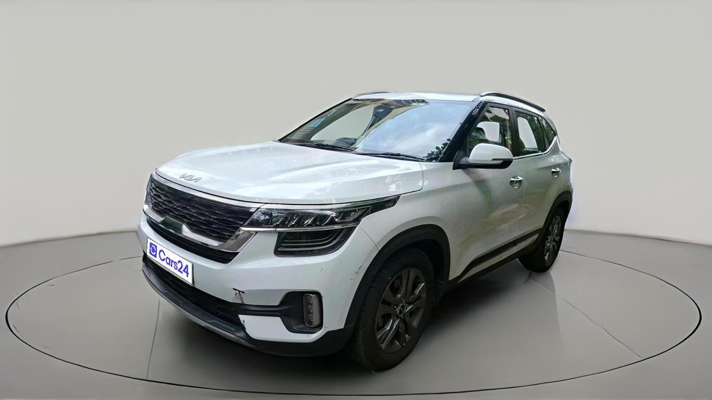 2021 KIA SELTOS HTX IVT 1.5 PETROL, Petrol, Automatic, 65,487 km, exterior