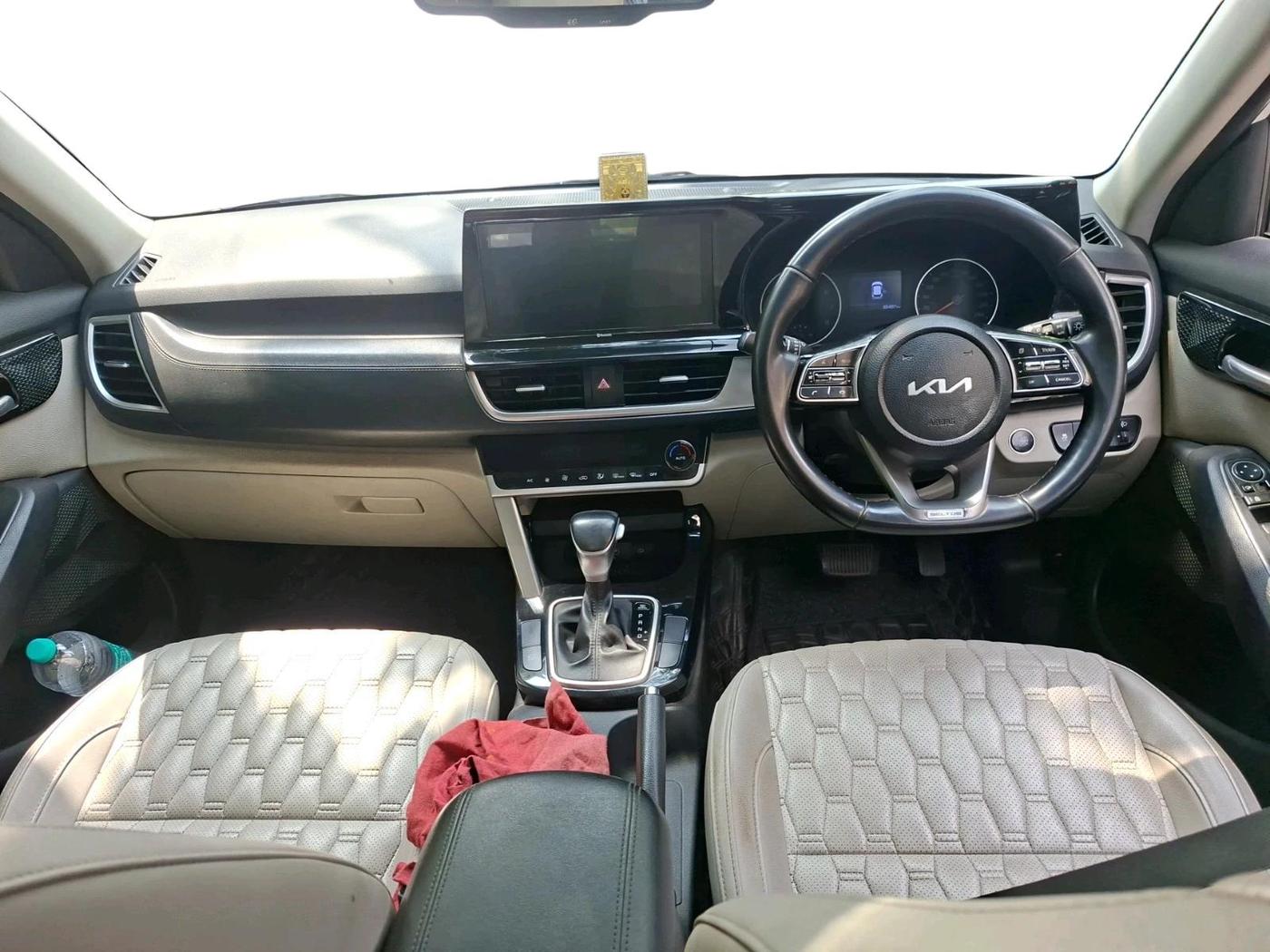 2021 KIA SELTOS HTX IVT 1.5 PETROL, Petrol, Automatic, 65,487 km, interior
