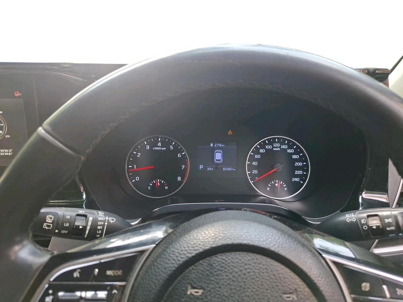 2021 KIA SELTOS HTX IVT 1.5 PETROL, Petrol, Automatic, 65,487 km, interior