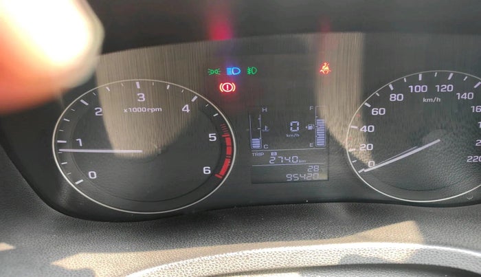 2018 Hyundai Creta SX 1.6 DIESEL, Diesel, Manual, 95,420 km, interior