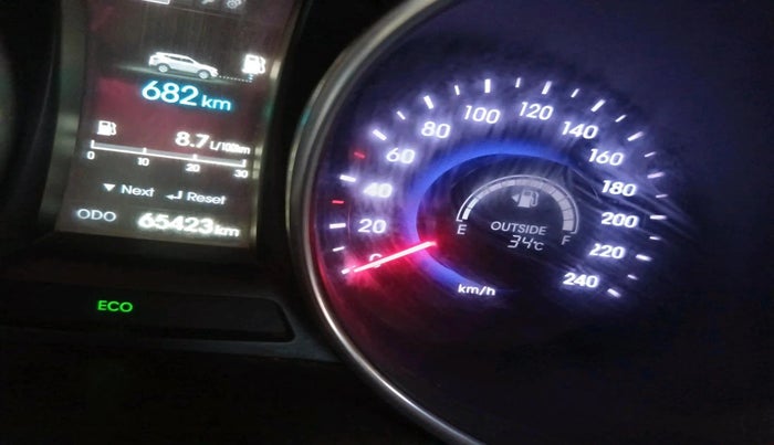 2016 Hyundai Santa Fe 2 WD AT, Diesel, Automatic, 65,423 km, interior