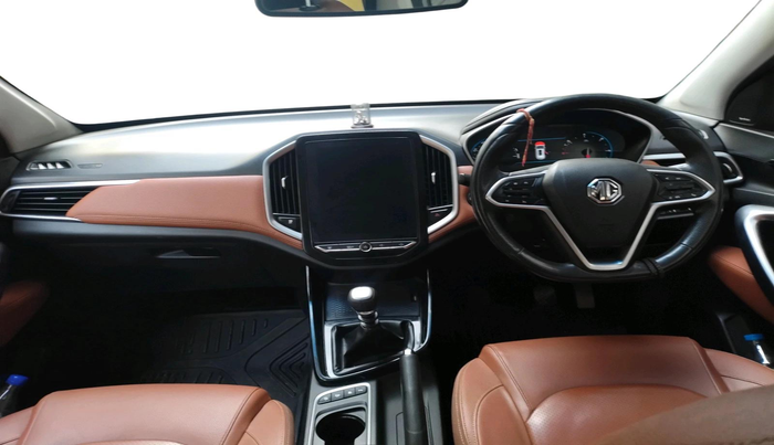 2021 MG HECTOR PLUS SHARP 1.5 PETROL TURBO HYBRID MT 6-STR, Petrol, Manual, 52,984 km, interior