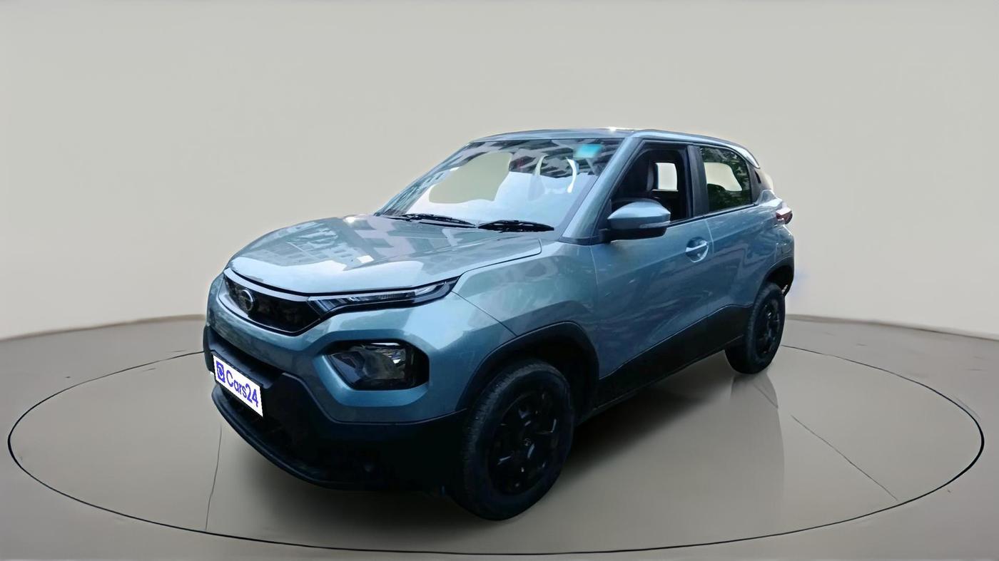 2024 Tata PUNCH ADVENTURE RHYTHM PACK AMT, Petrol, Automatic, 10,372 km, exterior