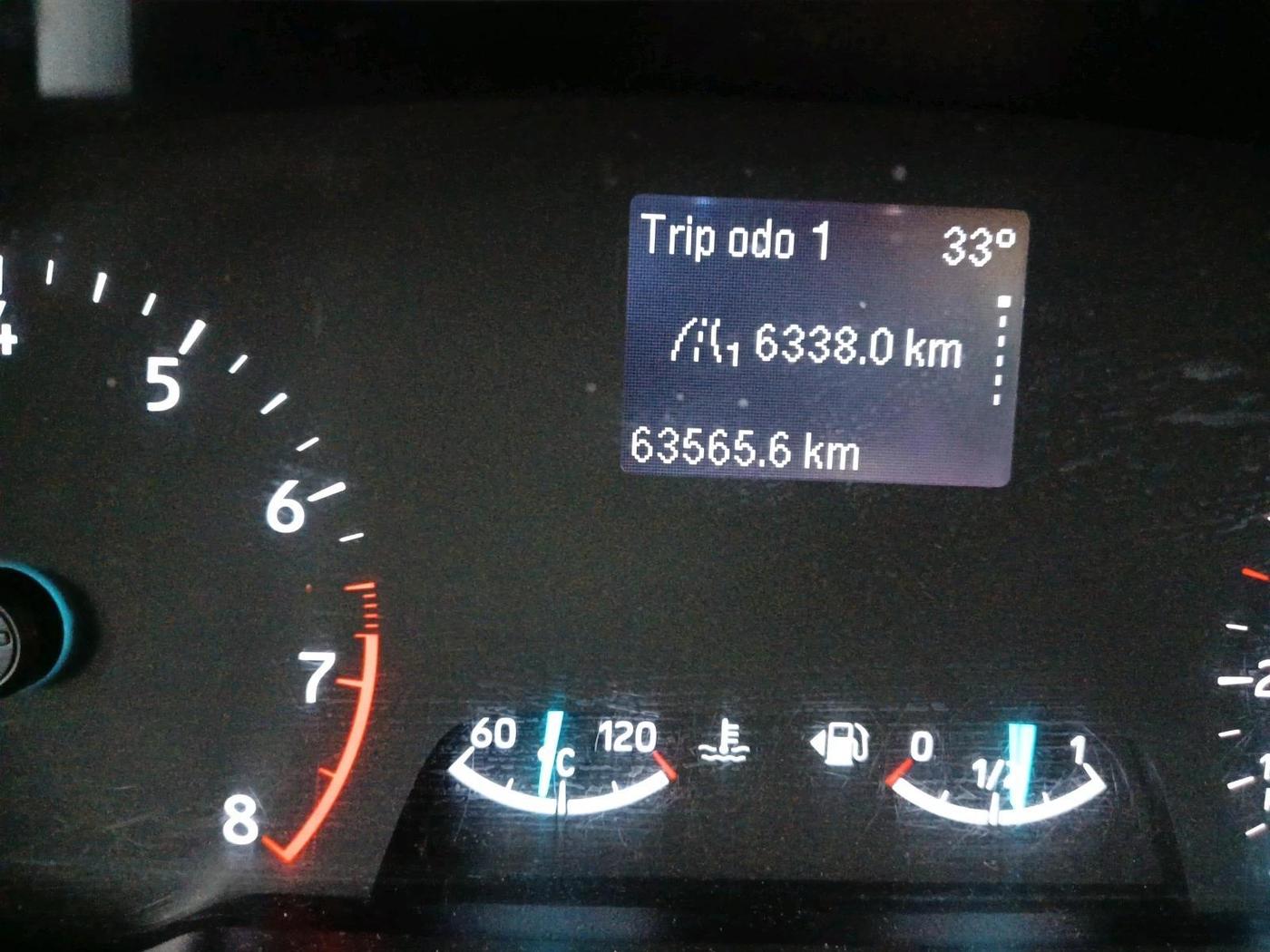 2018 Ford Ecosport TITANIUM 1.5L PETROL, Petrol, Manual, 63,565 km, interior