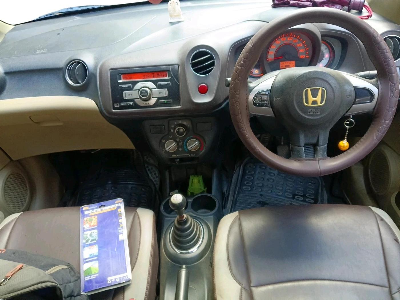 2012 Honda Brio S(O) MT, Petrol, Manual, 67,428 km, interior