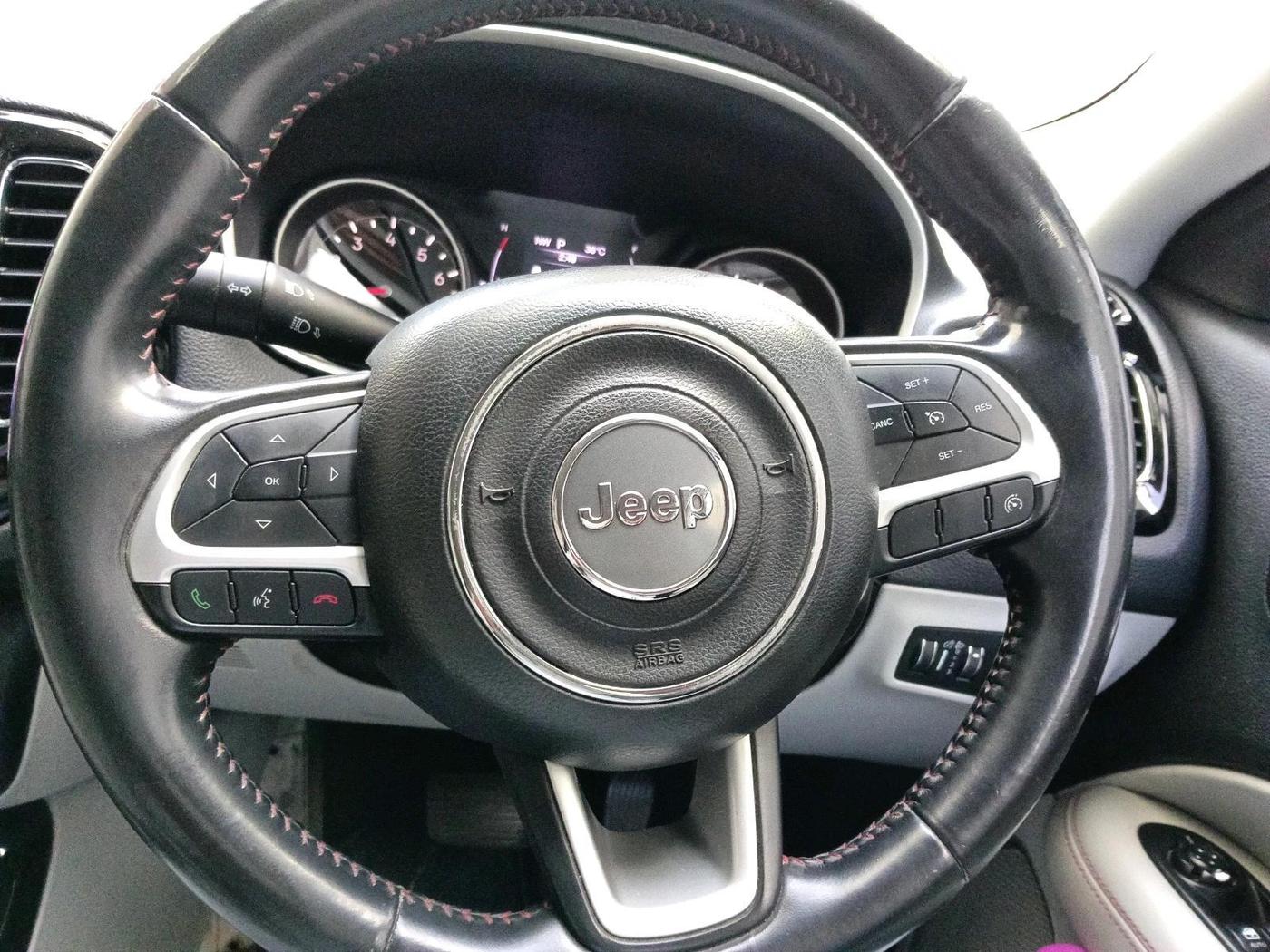 2020 Jeep Compass LIMITED PLUS PETROL AT, Petrol, Automatic, 87,965 km, interior