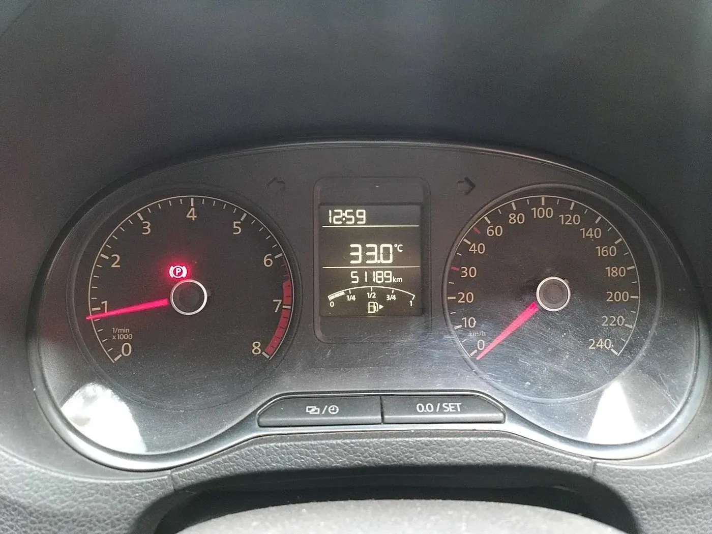 2015 Volkswagen Polo TRENDLINE 1.2L PETROL, Petrol, Manual, 51,189 km, interior