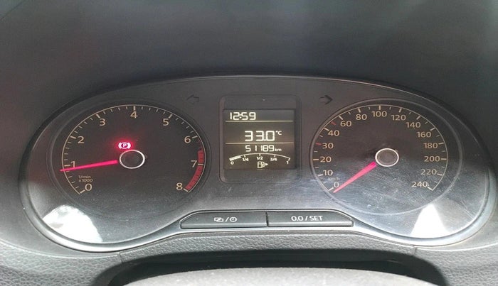 2015 Volkswagen Polo TRENDLINE 1.2L PETROL, Petrol, Manual, 51,189 km, interior