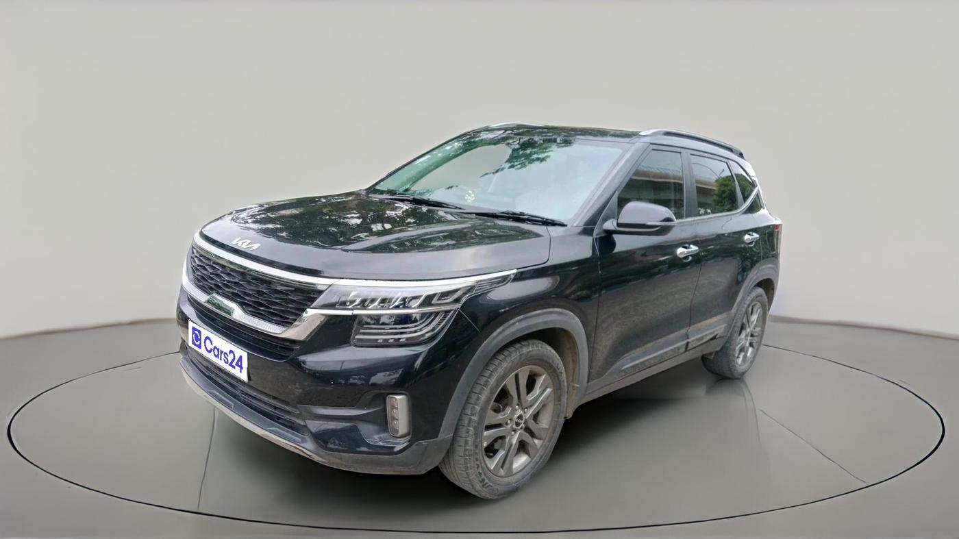 2021 KIA SELTOS HTX IVT 1.5 PETROL, Petrol, Automatic, 49,596 km, exterior