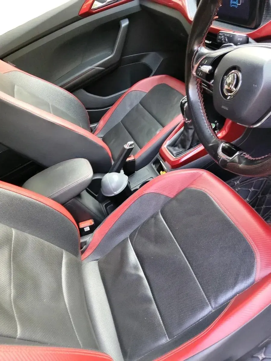 2023 Skoda KUSHAQ MONTE CARLO 1.5L TSI DSG, Petrol, Automatic, 51,085 km, interior