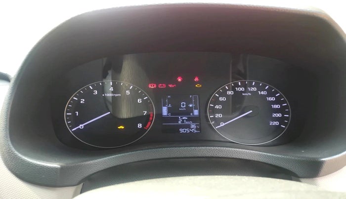 2017 Hyundai Creta E PLUS 1.6 PETROL, Petrol, Manual, 90,545 km, interior