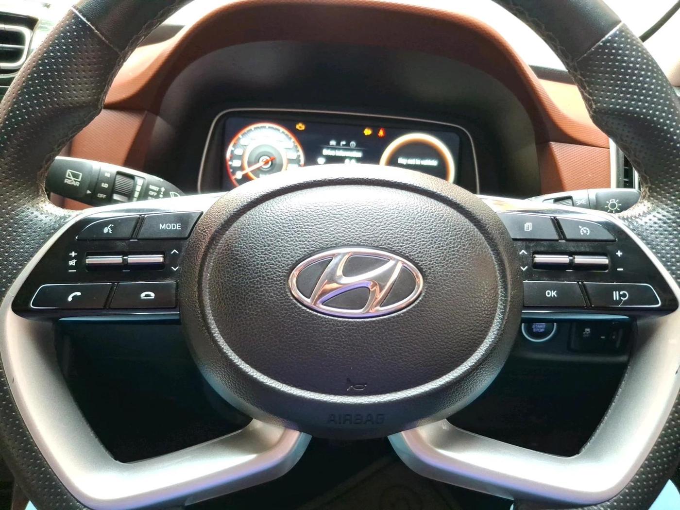 2022 Hyundai ALCAZAR PLATINUM 1.5 MT 7STR, Diesel, Manual, 33,372 km, interior