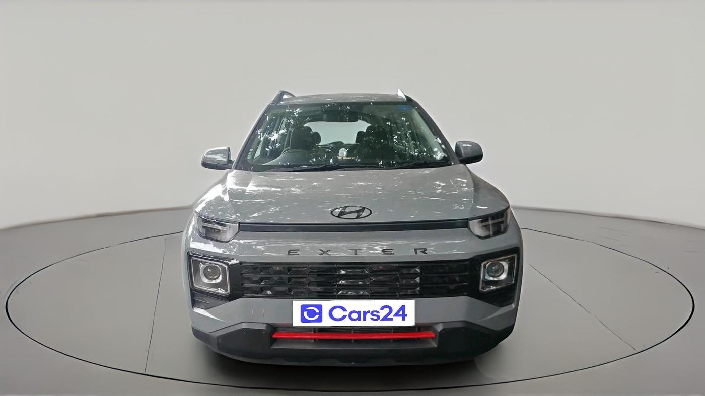 2025 Hyundai EXTER SX 1.2 AMT Knight Edition, Petrol, Automatic, 1,211 km, exterior