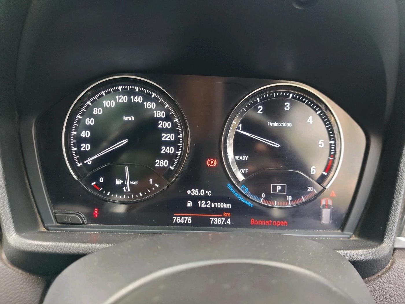 2018 BMW X1 sDrive20d M Sport, Diesel, Automatic, 76,475 km, interior