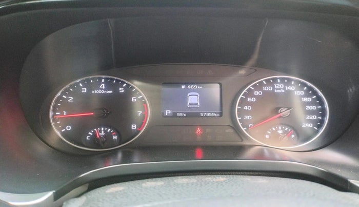 2020 KIA SELTOS HTX IVT 1.5 PETROL, Petrol, Automatic, 57,359 km, interior