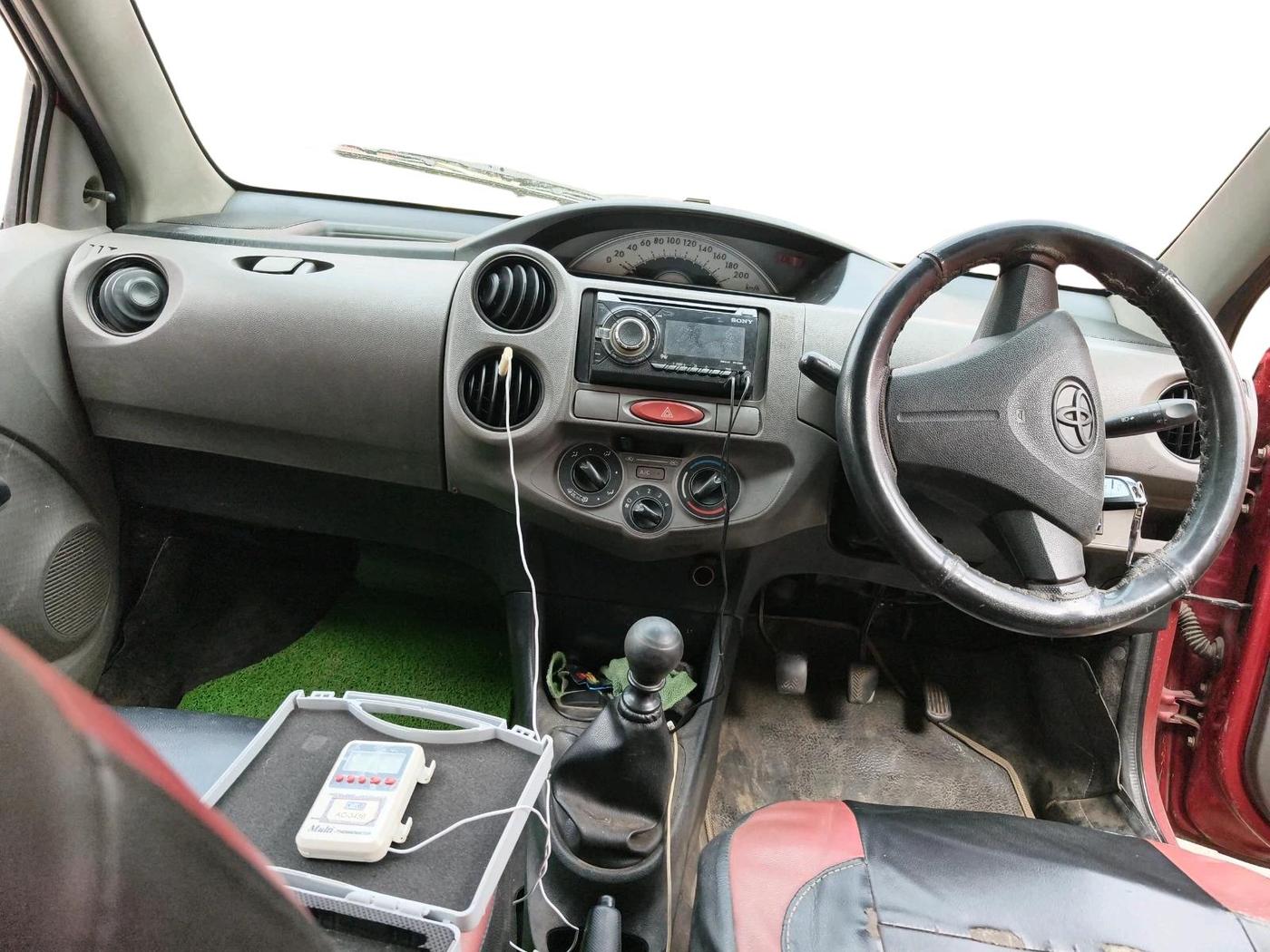 2011 Toyota Etios GD, Diesel, Manual, 86,400 km, interior