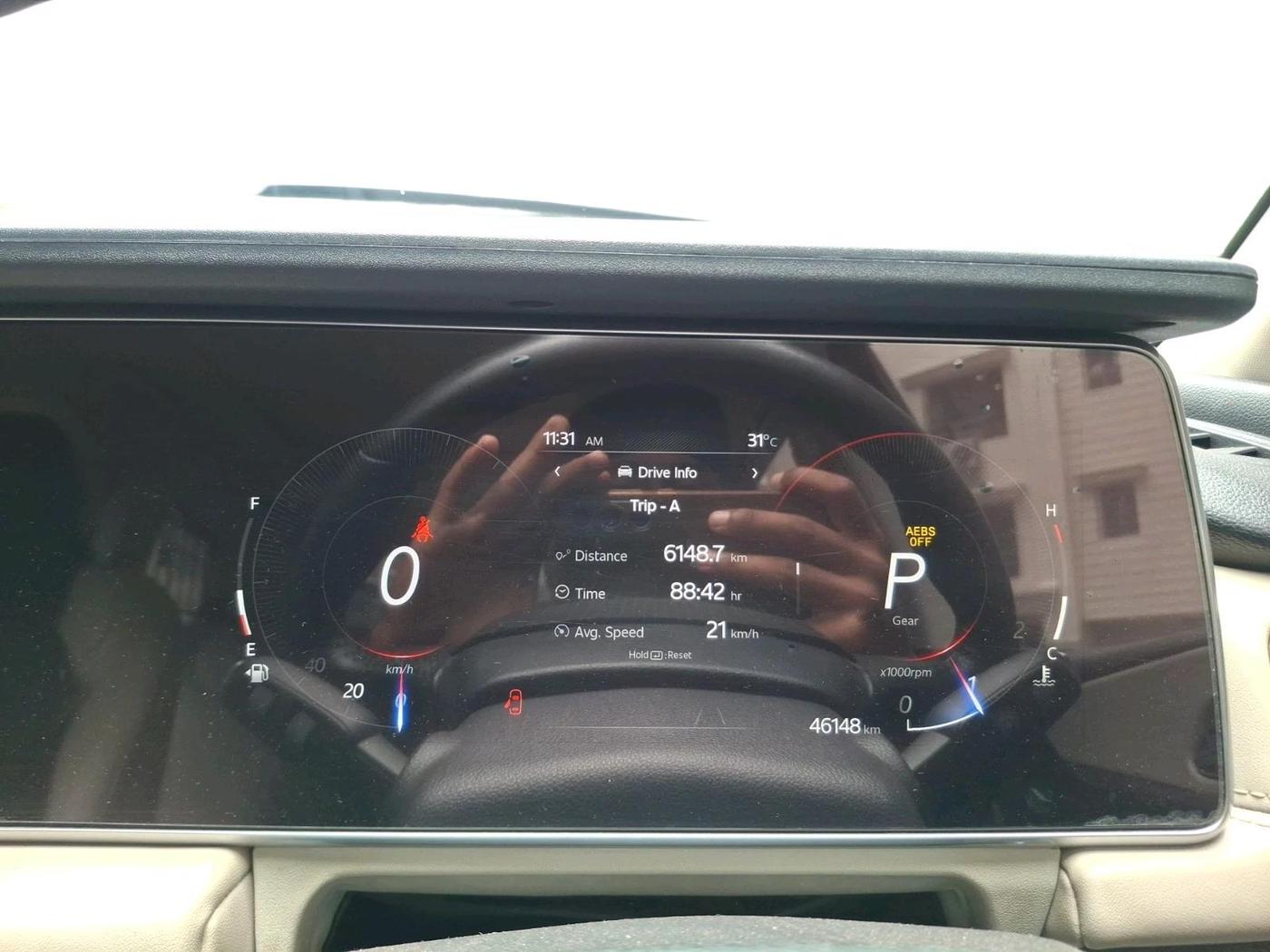 2024 Mahindra XUV700 AX 7 LUXURY D AT 7 STR, Diesel, Automatic, 46,148 km, interior