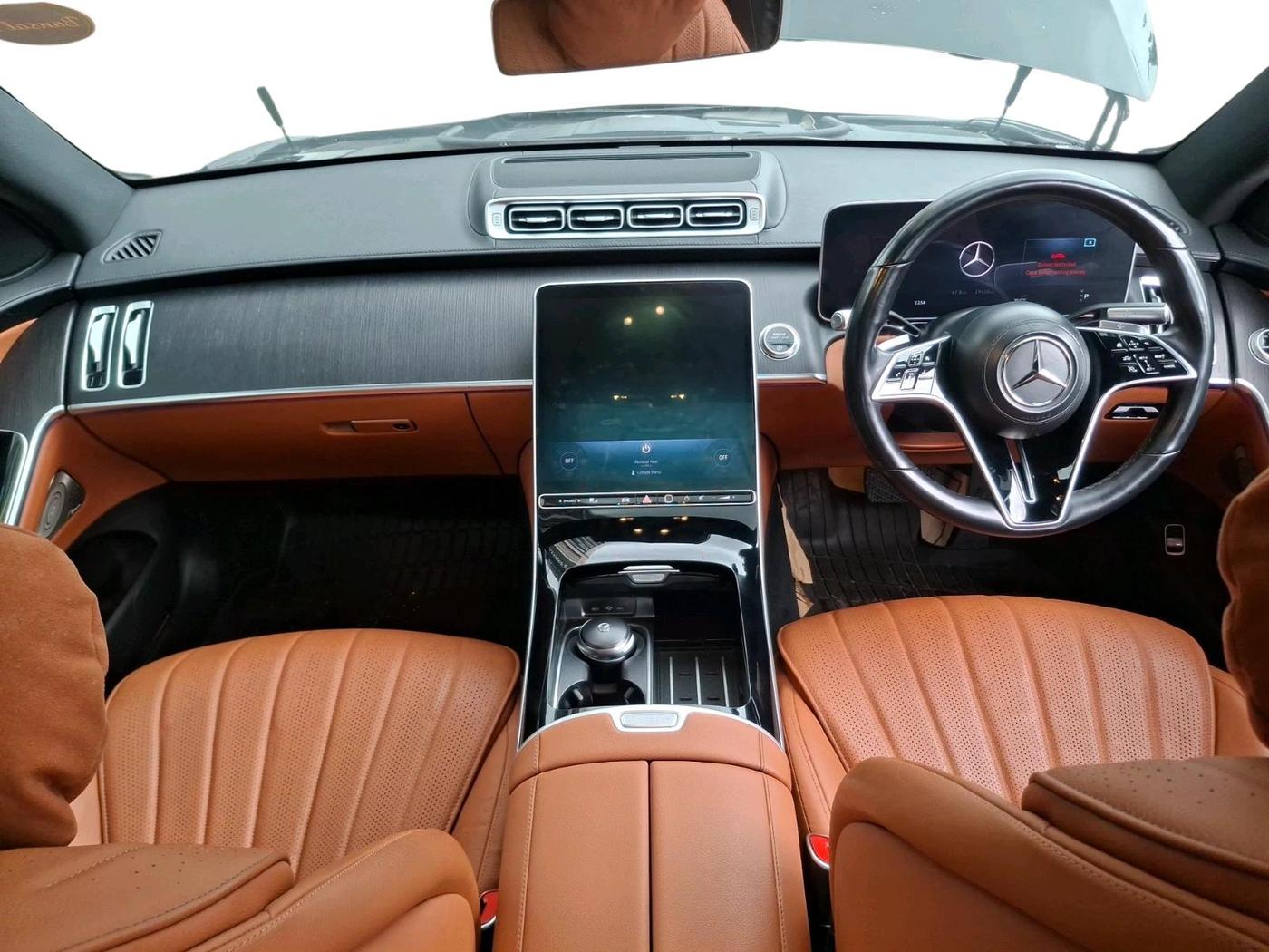 2022 Mercedes Benz S Class S450 4MATIC, Hybrid, Automatic, 19,416 km, interior