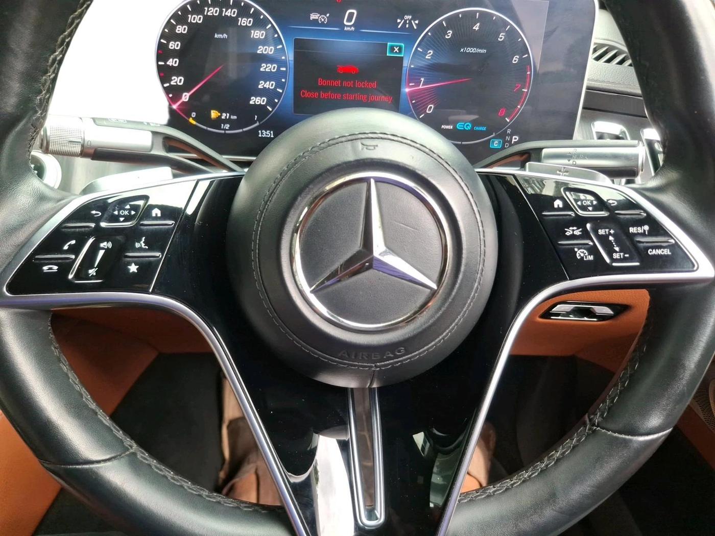 2022 Mercedes Benz S Class S450 4MATIC, Hybrid, Automatic, 19,416 km, interior