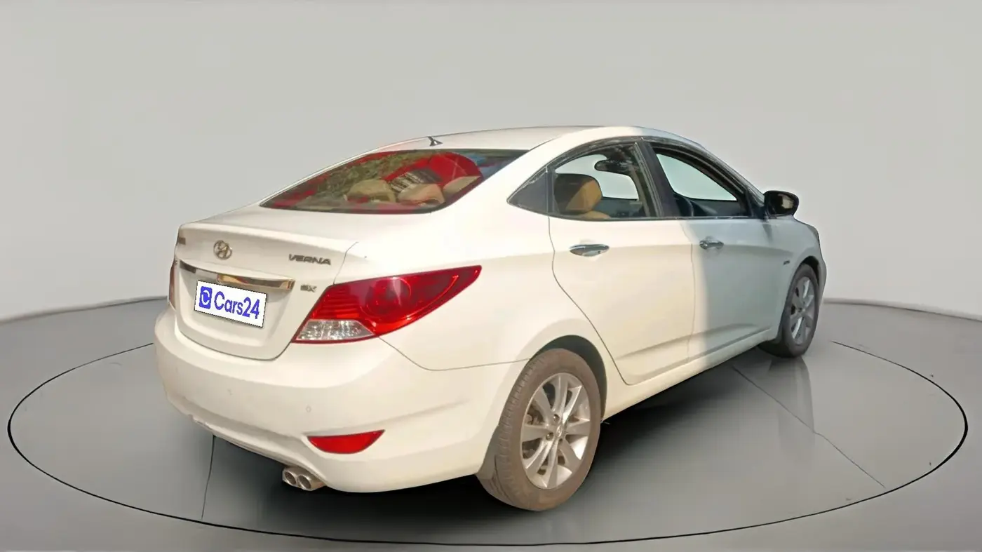 2012 Hyundai Verna FLUIDIC 1.6 VTVT SX AT, Petrol, Automatic, 1 km, exterior
