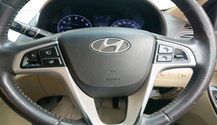 2012 Hyundai Verna FLUIDIC 1.6 VTVT SX AT, Petrol, Automatic, 1 km, interior