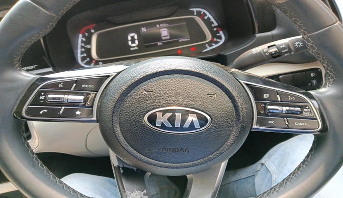 2020 KIA SONET HTX PLUS 1.0 IMT, Petrol, Manual, 37,254 km, interior