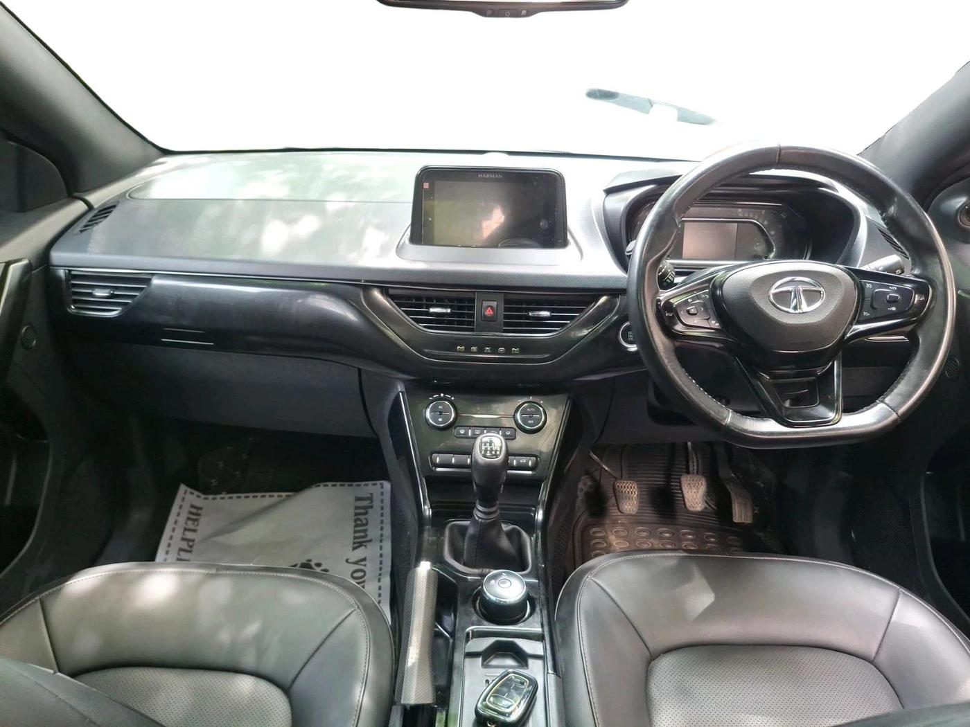 2022 Tata NEXON XZ PLUS (PREMIUM) DARK EDITION PETROL, Petrol, Manual, 54,485 km, interior