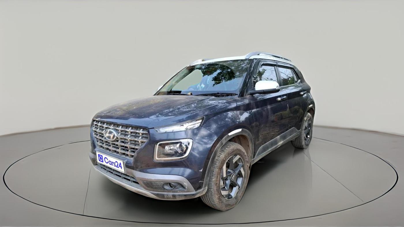 2019 Hyundai VENUE SX 1.0 (O) TURBO, Petrol, Manual, 27,742 km, exterior