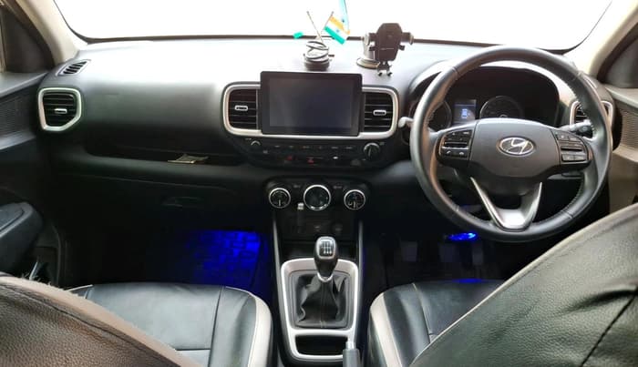 2019 Hyundai VENUE SX 1.0 (O) TURBO, Petrol, Manual, 27,742 km, interior