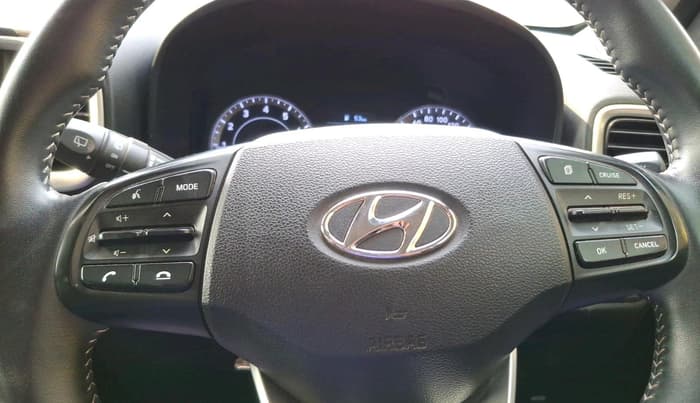 2019 Hyundai VENUE SX 1.0 (O) TURBO, Petrol, Manual, 27,742 km, interior