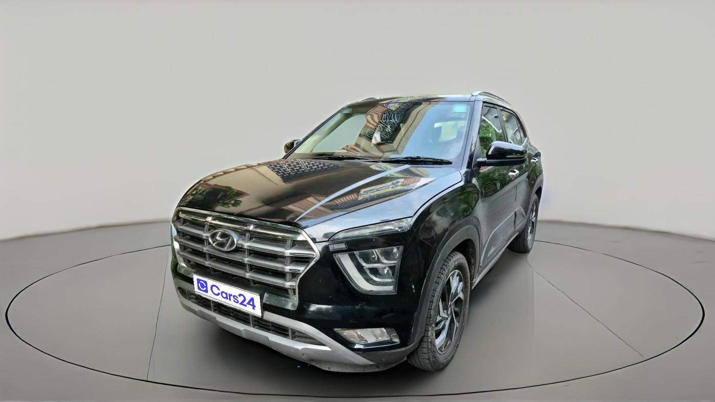 2021 Hyundai Creta SX (O) AT 1.5 DIESEL, Diesel, Automatic, 1,22,113 km, exterior