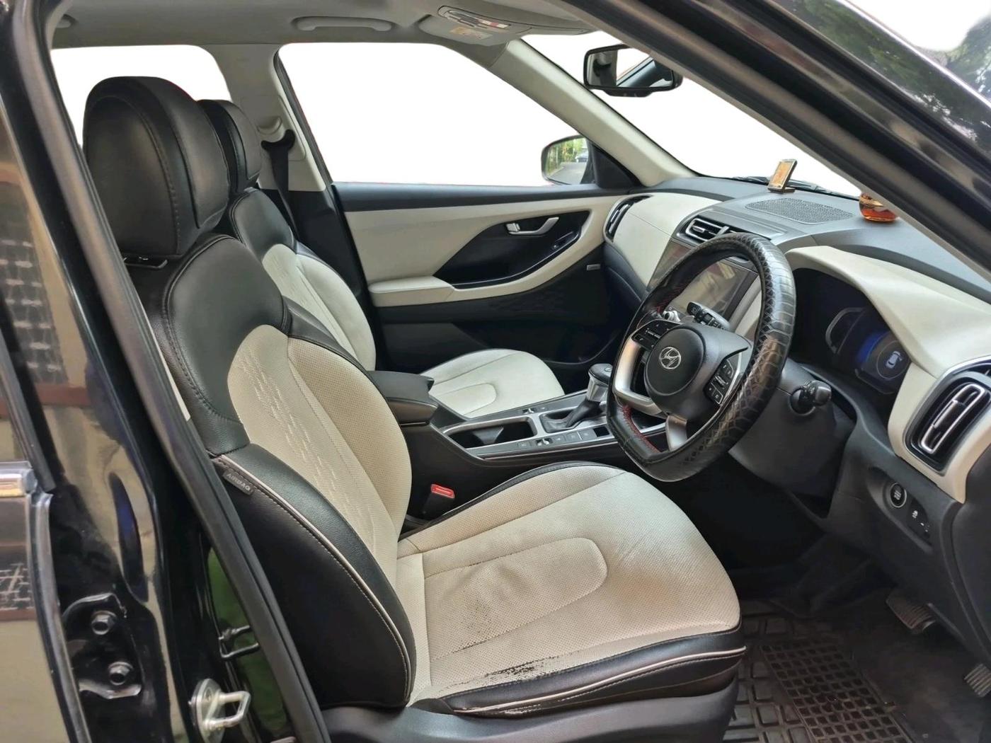 2021 Hyundai Creta SX (O) AT 1.5 DIESEL, Diesel, Automatic, 1,22,113 km, interior